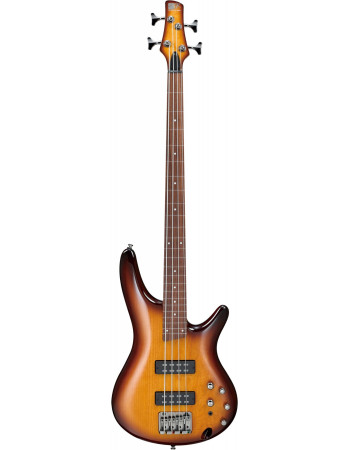 Ibanez SR370EF-BBT SR Electric Bass 4-String Fretless - Brown Burst