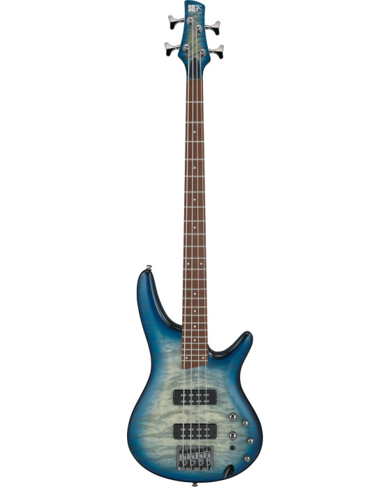 Ibanez SR400EQM-SCB SR Electric Bass 4-String - Stained Cosmic Blue Starburst