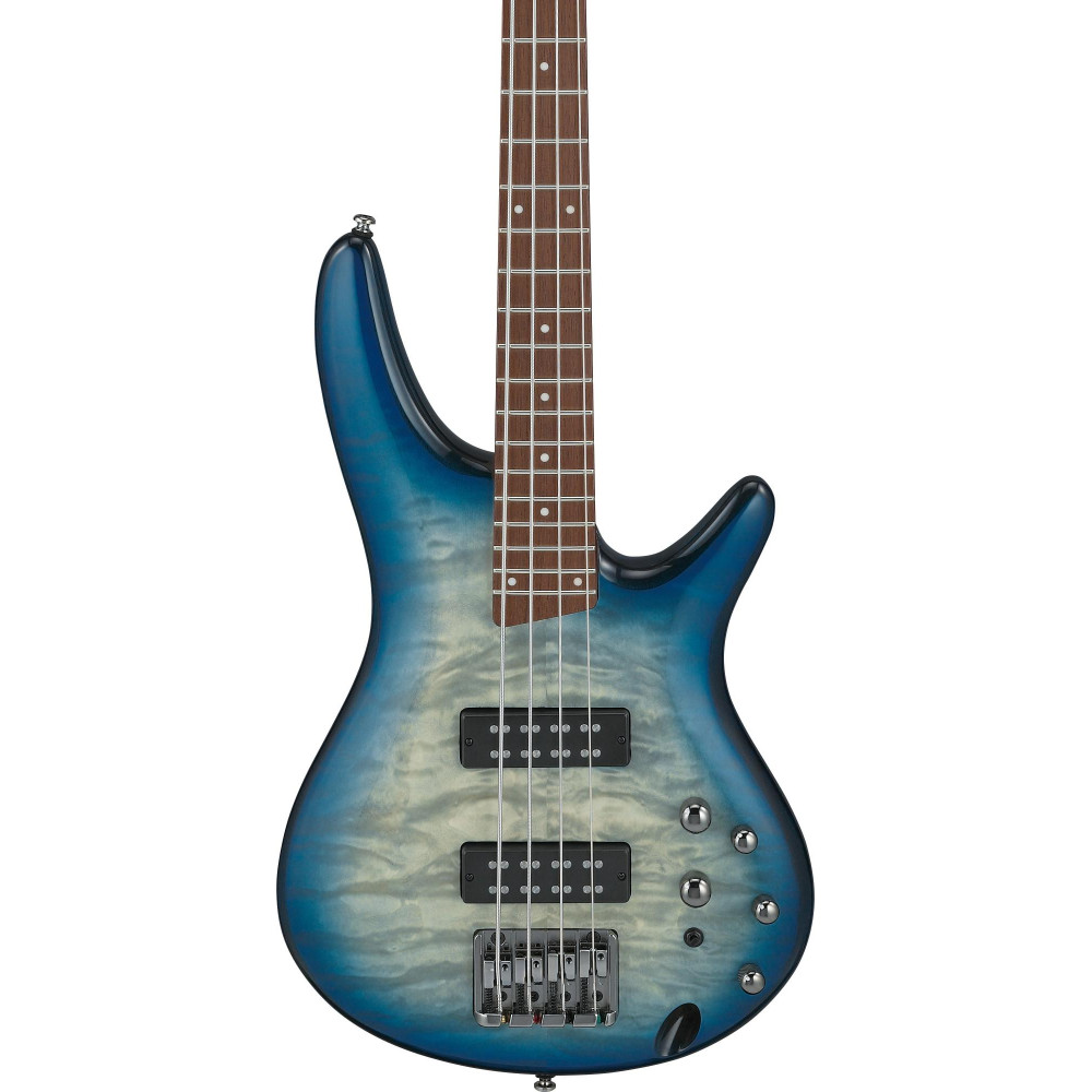 Ibanez SR400EQM-SCB SR Electric Bass 4-String - Stained Cosmic Blue Starburst