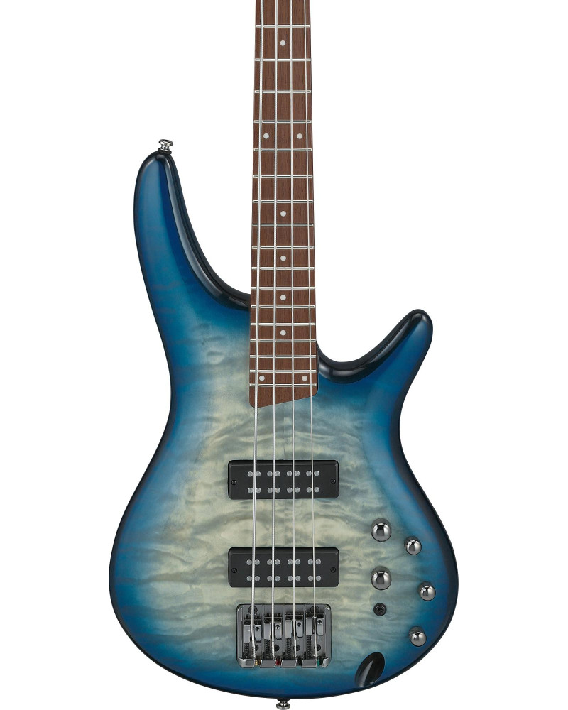 Ibanez SR400EQM-SCB SR Electric Bass 4-String - Stained Cosmic Blue Starburst
