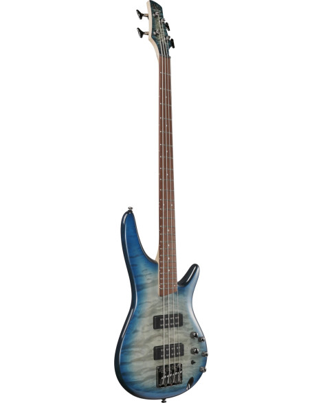 Ibanez SR400EQM-SCB SR Electric Bass 4-String - Stained Cosmic Blue Starburst