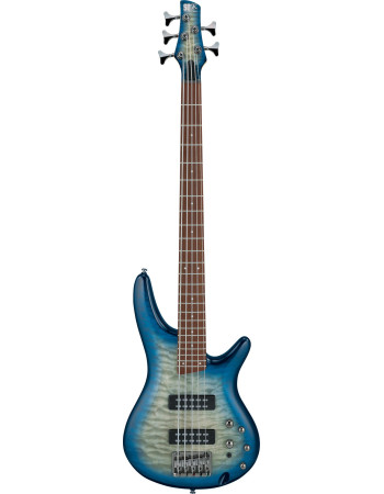 Ibanez SR405EQM-SCB SR Electric Bass 5-String - Stained Cosmic Blue Starburst
