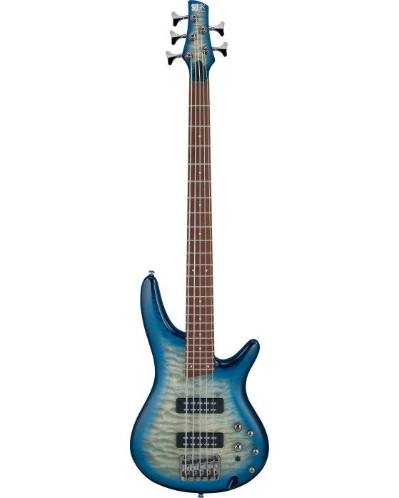 Ibanez SR405EQM-SCB SR Electric Bass 5-String - Stained Cosmic Blue Starburst