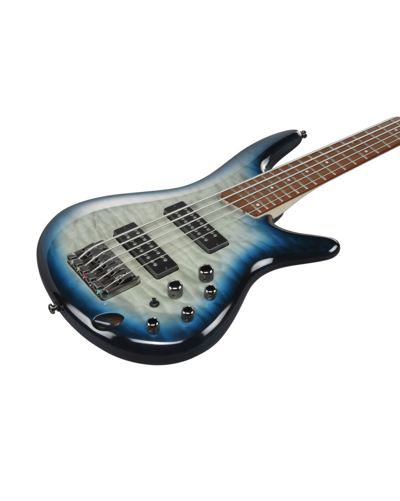 Ibanez SR405EQM-SCB SR Electric Bass 5-String - Stained Cosmic Blue Starburst