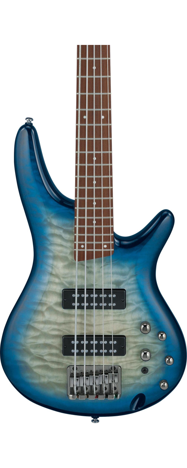 Ibanez SR405EQM-SCB SR Electric Bass 5-String - Stained Cosmic Blue Starburst