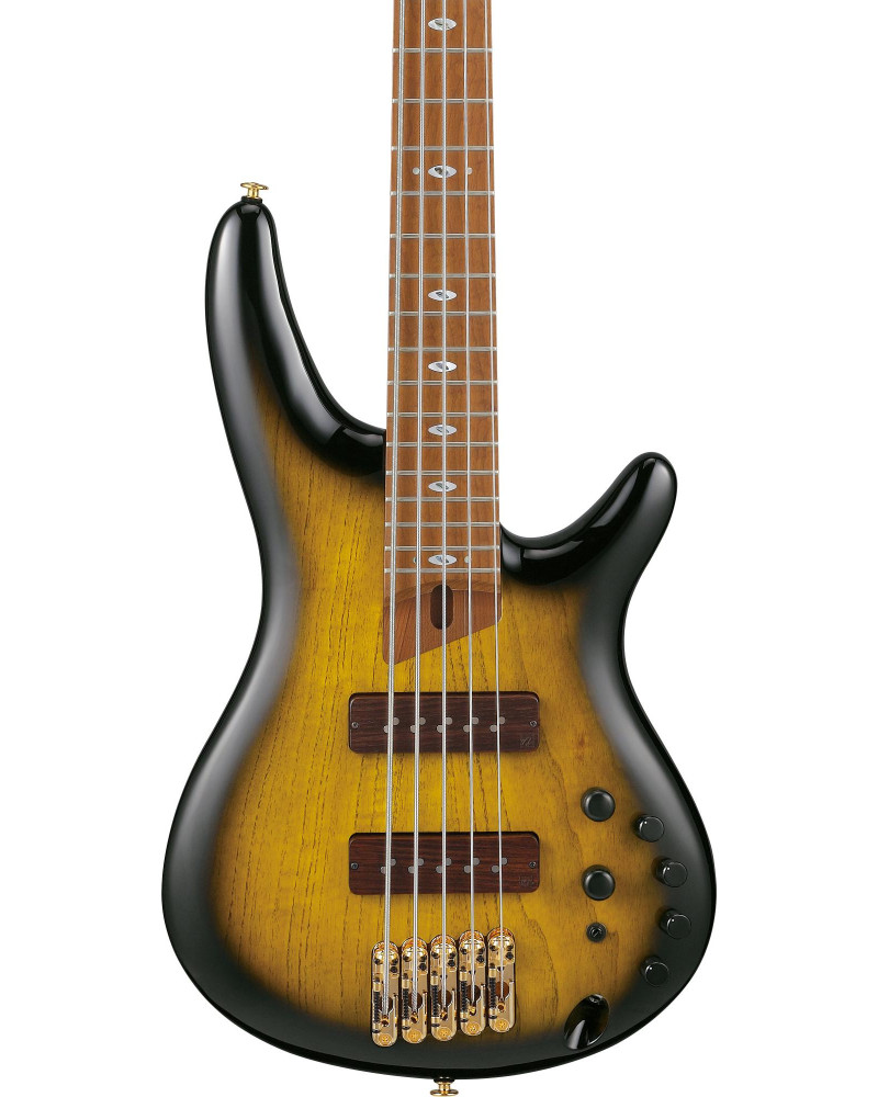 Ibanez SR4505-DST Prestige SR Electric Bass 5-String - Desert Sunset Burst + Case