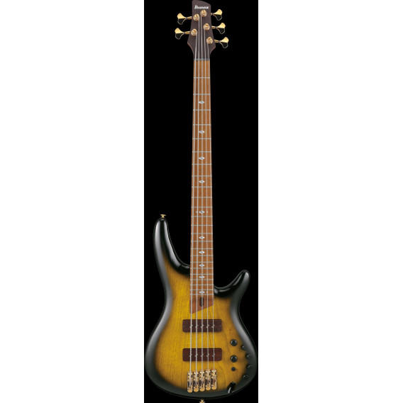 Ibanez SR4505-DST Prestige SR Electric Bass 5-String - Desert Sunset Burst + Case