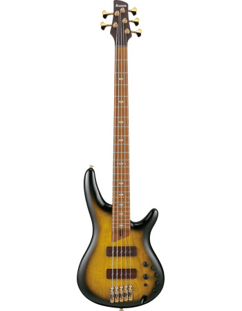 Ibanez SR4505-DST Prestige SR Electric Bass 5-String - Desert Sunset Burst + Case