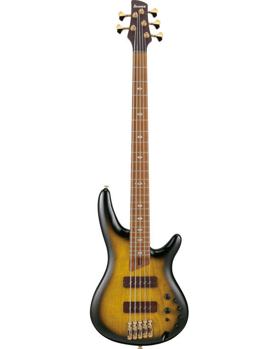 Ibanez SR4505-DST Prestige SR Electric Bass 5-String - Desert Sunset Burst + Case