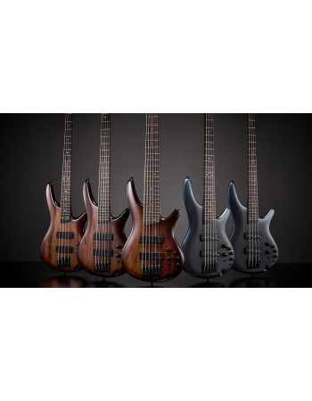 Ibanez SR500AL-MHL SR Electric Bass 4-String Lefty - Mahogany Brown Burst Low Gloss