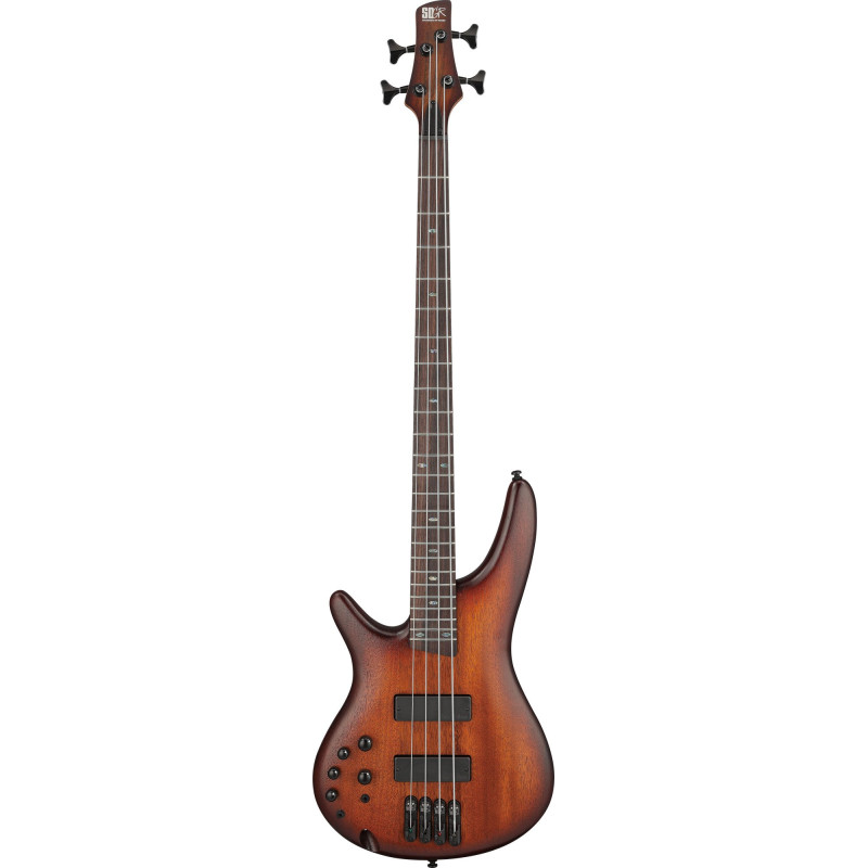 Ibanez SR500AL-MHL SR Electric Bass 4-String Lefty - Mahogany Brown Burst Low Gloss
