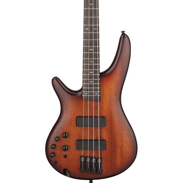 Ibanez SR500AL-MHL SR Electric Bass 4-String Lefty - Mahogany Brown Burst Low Gloss