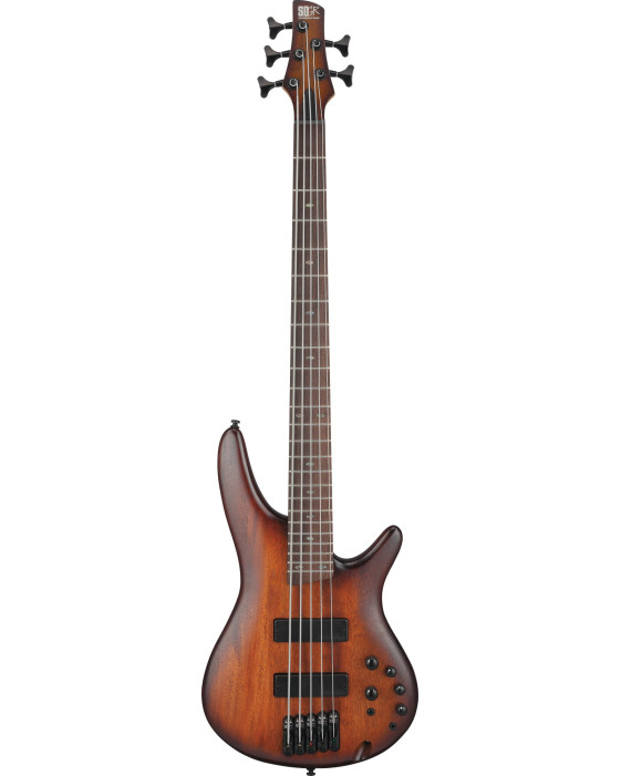 Ibanez SR505A-MHL SR Electric Bass 5-String - Mahogany Brown Burst Low Gloss