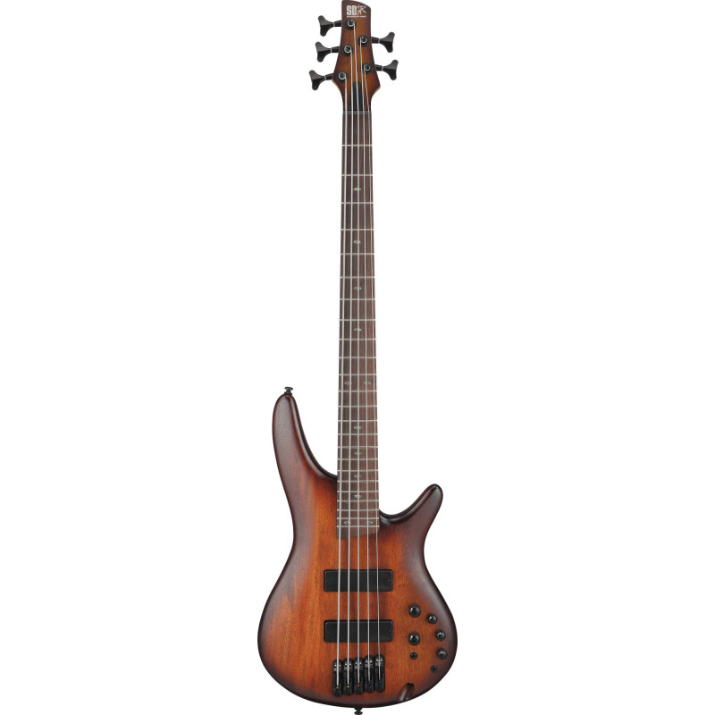 Ibanez SR505A-MHL SR Electric Bass 5-String - Mahogany Brown Burst Low Gloss