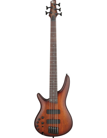 Ibanez SR505AL-MHL SR Electric Bass 5-String Lefty - Mahogany Brown Burst Low Gloss