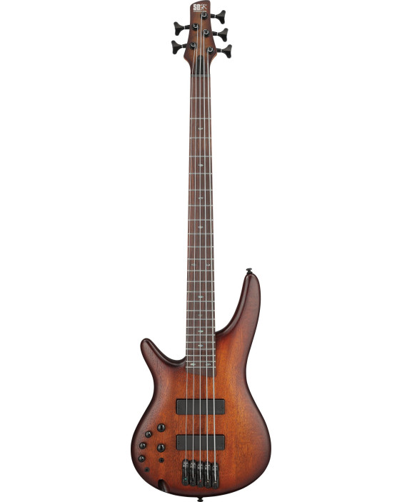 Ibanez SR505AL-MHL SR Electric Bass 5-String Lefty - Mahogany Brown Burst Low Gloss