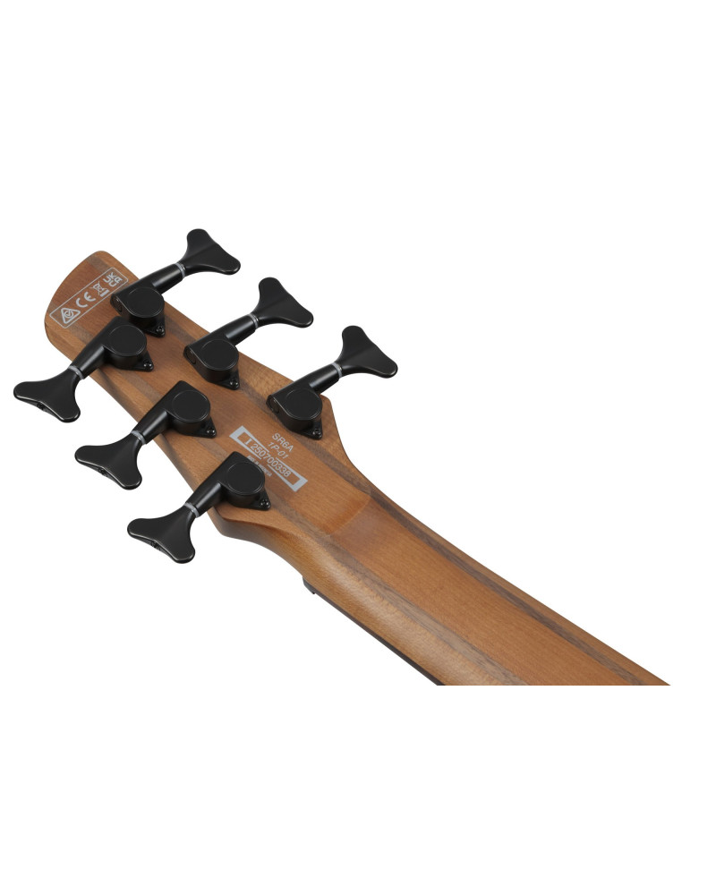 Ibanez SR506A-MHL SR Electric Bass 6-String - Mahogany Brown Burst Low Gloss