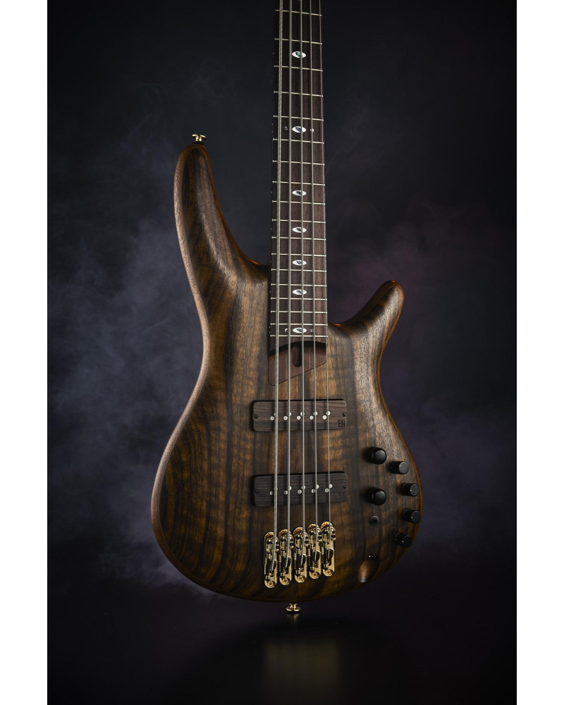 Ibanez SR5505-MHF Prestige SR Electric Bass 5-String - Mocha Flat + Case