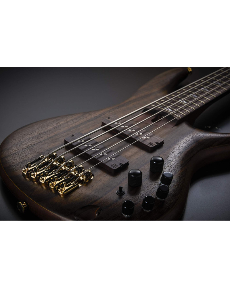 Ibanez SR5505-MHF Prestige SR Electric Bass 5-String - Mocha Flat + Case