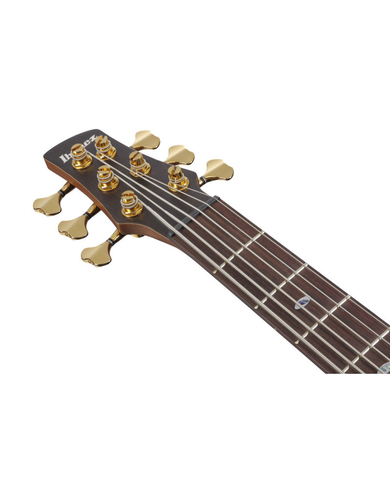 Ibanez SR5506-MHF Prestige SR Electric Bass 6-String - Mocha Flat + Case