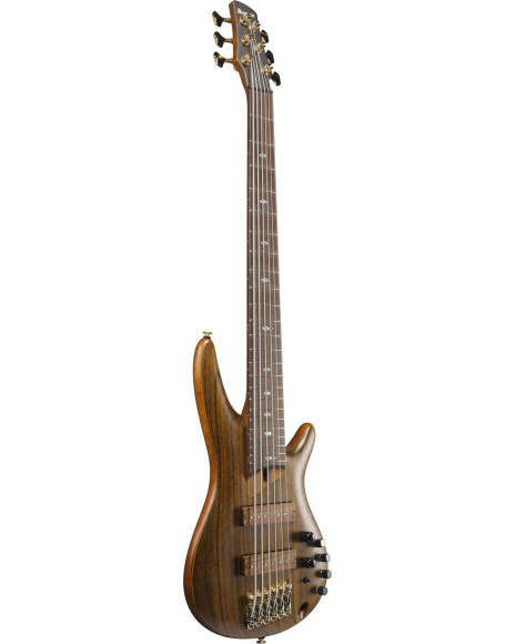 Ibanez SR5506-MHF Prestige SR Electric Bass 6-String - Mocha Flat + Case