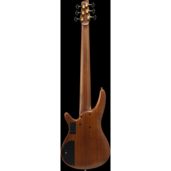 Ibanez SR5506-MHF Prestige SR Electric Bass 6-String - Mocha Flat + Case