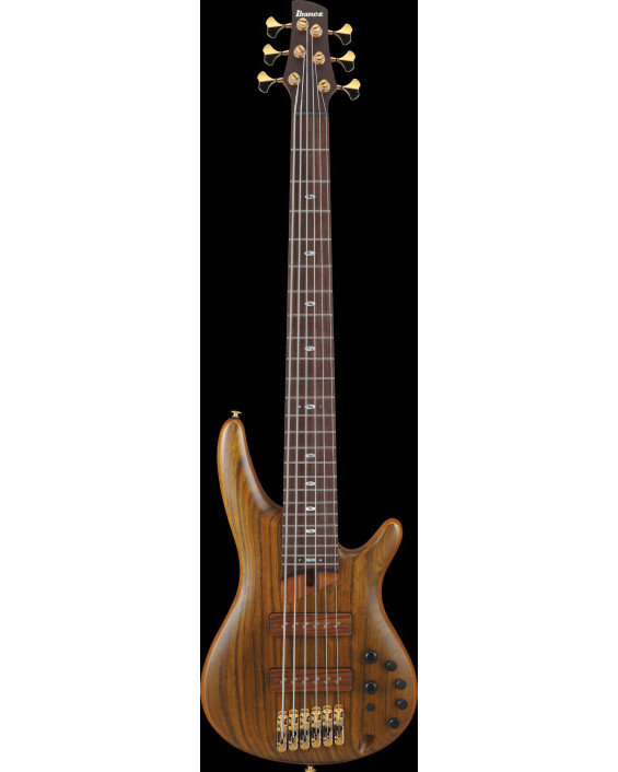 Ibanez SR5506-MHF Prestige SR Electric Bass 6-String - Mocha Flat + Case