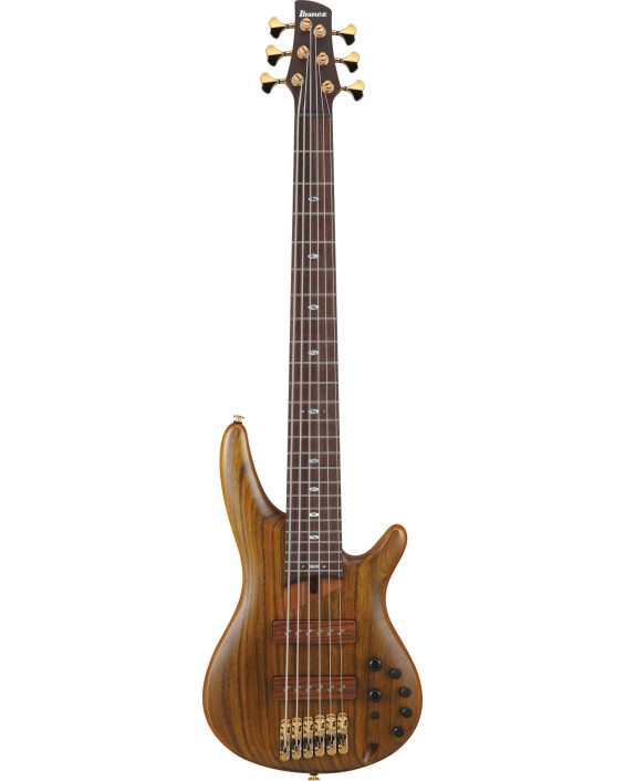 Ibanez SR5506-MHF Prestige SR Electric Bass 6-String - Mocha Flat + Case
