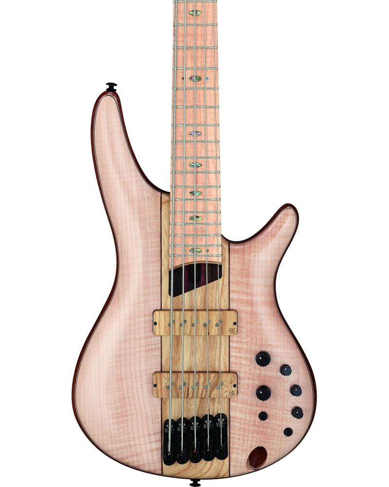 Ibanez SR5FMDX2-NTL Premium SR Electric Bass 5-String - Natural Low Gloss + Gig Bag