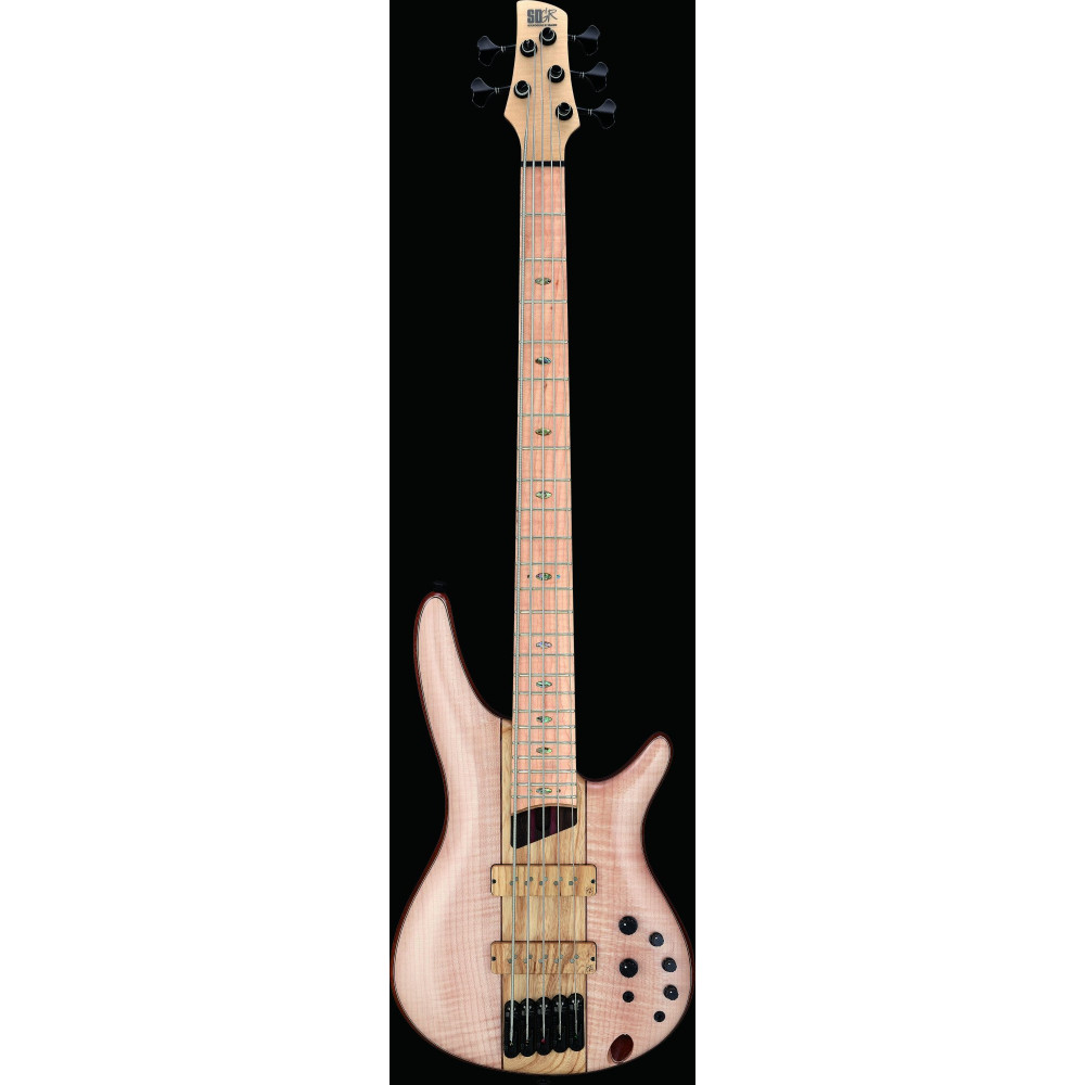 Ibanez SR5FMDX2-NTL Premium SR Electric Bass 5-String - Natural Low Gloss + Gig Bag