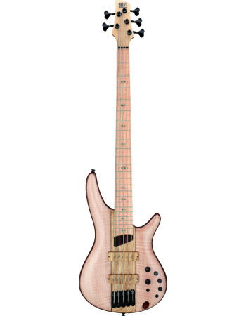 Ibanez SR5FMDX2-NTL Premium SR Electric Bass 5-String - Natural Low Gloss + Gig Bag