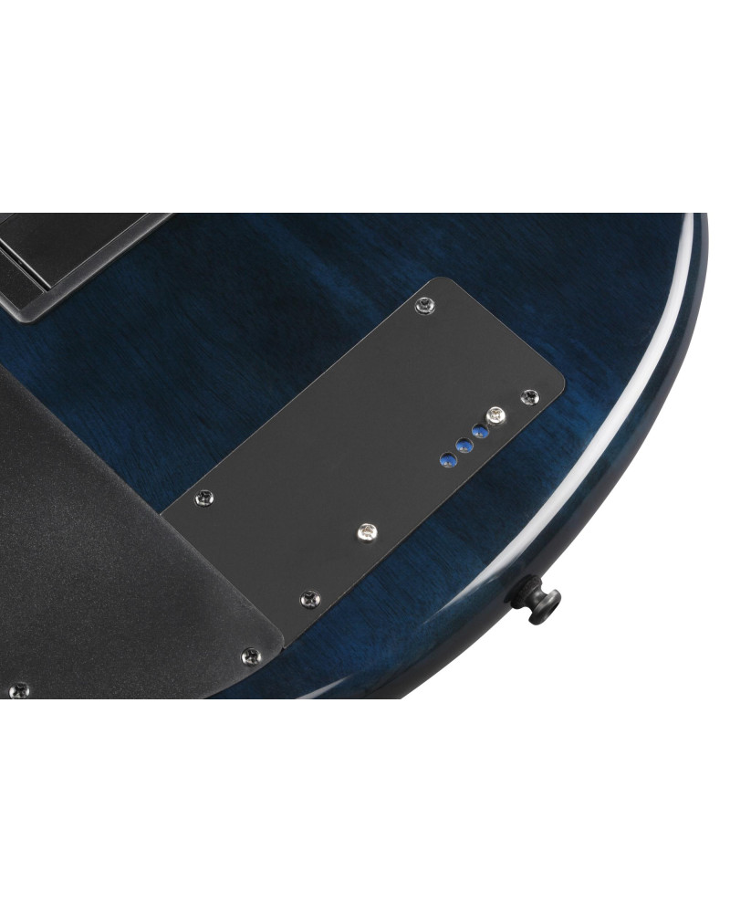 Ibanez SRAS7-CBS Ashula Bass Workshop SR Electric Bass 7-String - Cosmic Blue Sunburst + Case