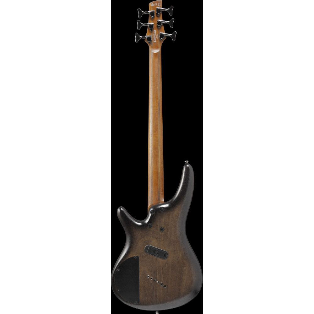 Ibanez SRC6MS-BLL Bass Workshop SR Electric Bass 6-String Crossover, Multi Scale - Black Stained Burst Low Gloss
