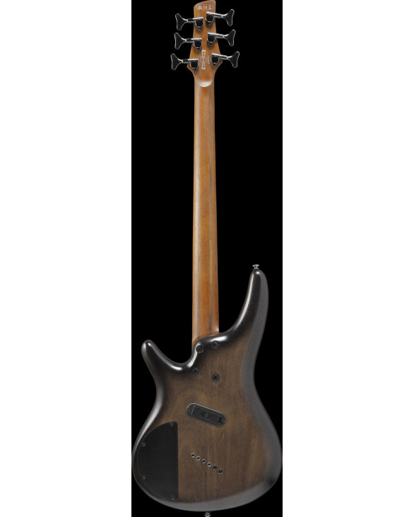 Ibanez SRC6MS-BLL Bass Workshop SR Electric Bass 6-String Crossover, Multi Scale - Black Stained Burst Low Gloss