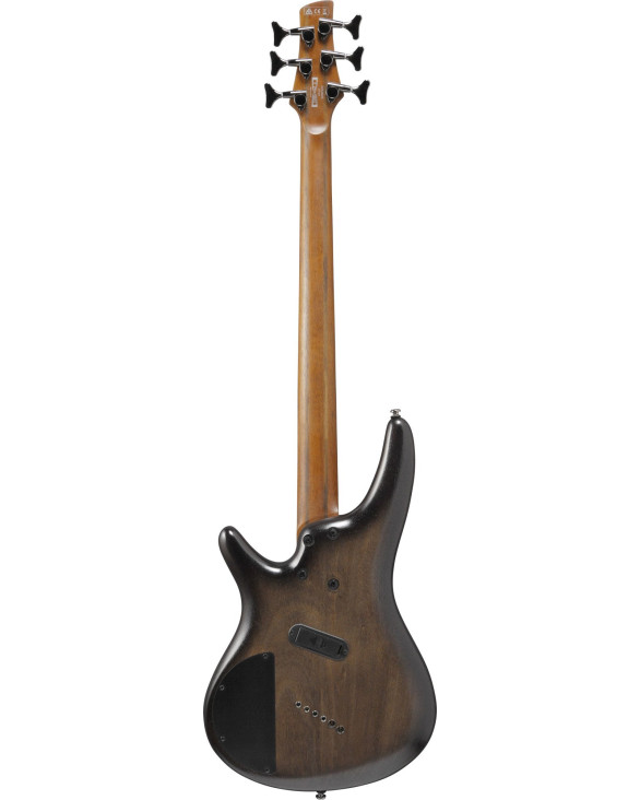 Ibanez SRC6MS-BLL Bass Workshop SR Electric Bass 6-String Crossover, Multi Scale - Black Stained Burst Low Gloss