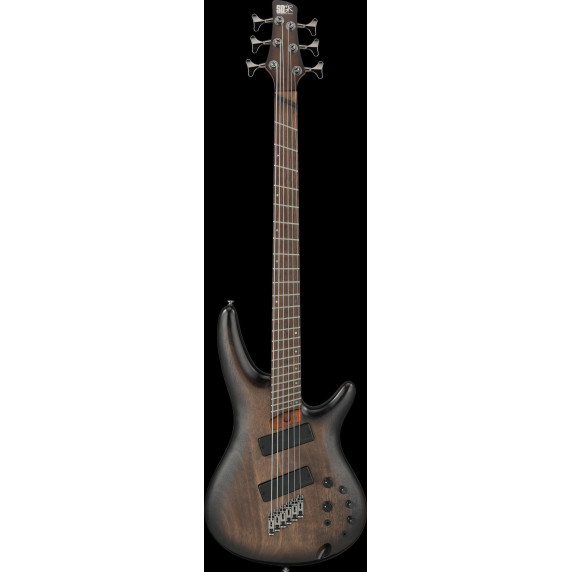 Ibanez SRC6MS-BLL Bass Workshop SR Electric Bass 6-String Crossover, Multi Scale - Black Stained Burst Low Gloss
