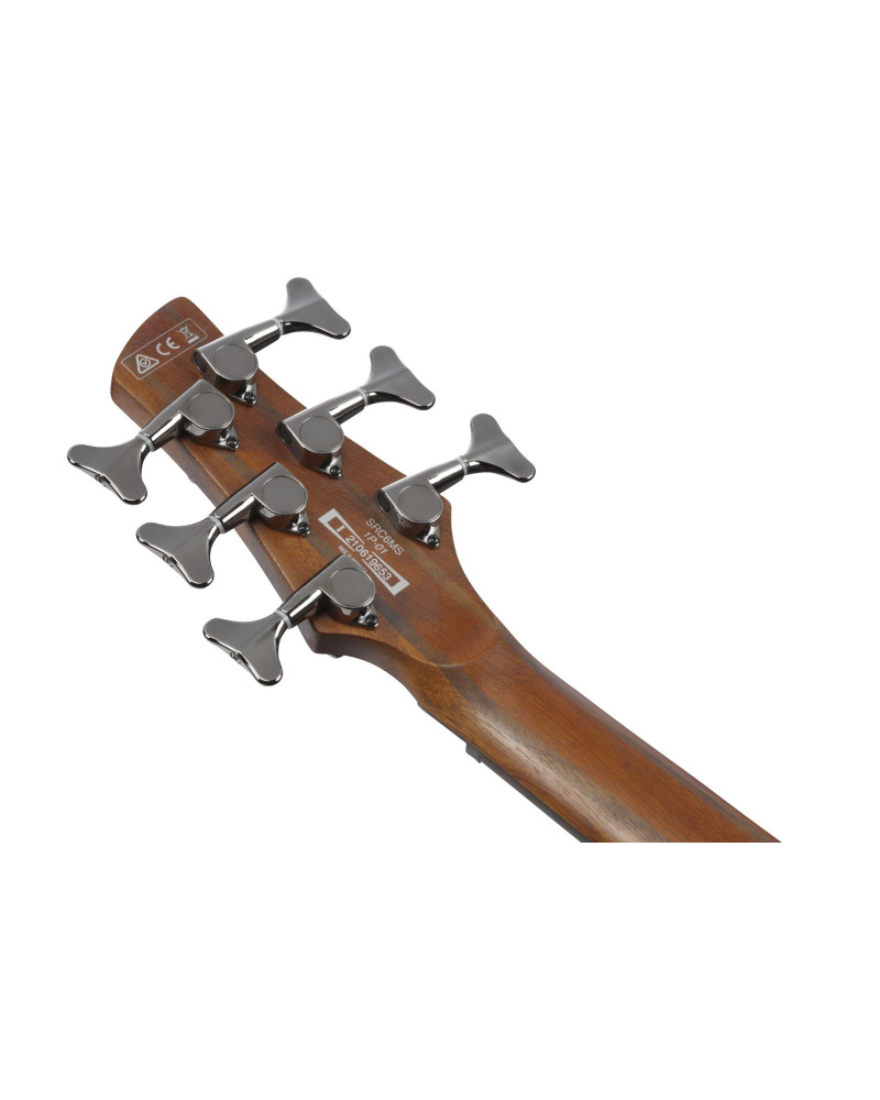 Ibanez SRC6MS-BLL Bass Workshop SR Electric Bass 6-String Crossover, Multi Scale - Black Stained Burst Low Gloss