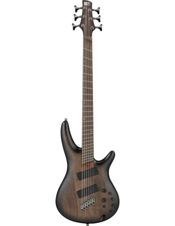 Ibanez SRC6MS-BLL Bass Workshop SR Electric Bass 6-String Crossover, Multi Scale - Black Stained Burst Low Gloss