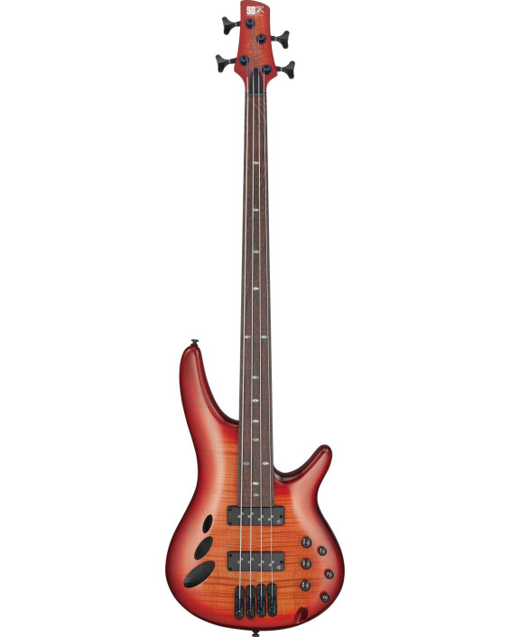 Ibanez SRD900F-BTL Bass Workshop SR Electric Bass 4-String Fretless - Brown Topaz Burst Low Gloss