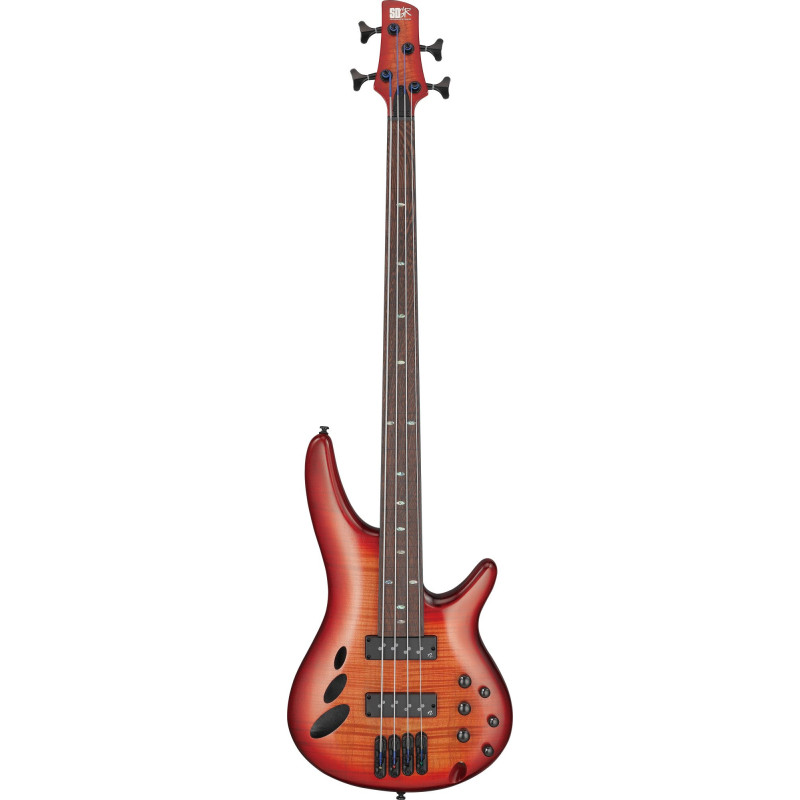 Ibanez SRD900F-BTL Bass Workshop SR Electric Bass 4-String Fretless - Brown Topaz Burst Low Gloss