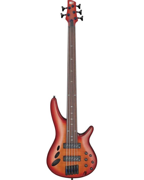 Ibanez SRD905F-BTL Bass Workshop SR Electric Bass 5-String Fretless - Brown Topaz Burst Low Gloss