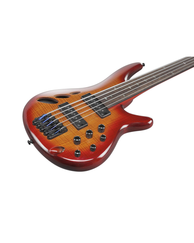 Ibanez SRD905F-BTL Bass Workshop SR Electric Bass 5-String Fretless - Brown Topaz Burst Low Gloss