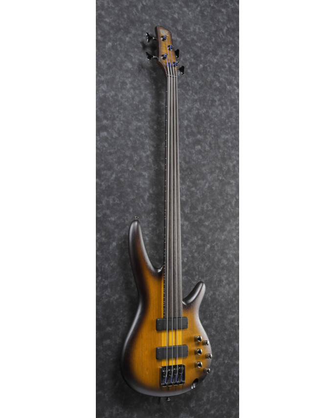 Ibanez SRF700-BBF Bass Workshop SR Electric Bass 4-String Fretless - Brown Burst Flat