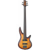 Ibanez SRF705-BBF Bass Workshop SR Electric Bass 5-String Fretless - Brown Burst Flat