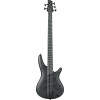Ibanez SRMS625EX-BKF Iron Label SRMS Electric Bass 5-String Multi Scale - Black Flat