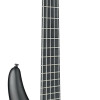 Ibanez SRMS625EX-BKF Iron Label SRMS Electric Bass 5-String Multi Scale - Black Flat