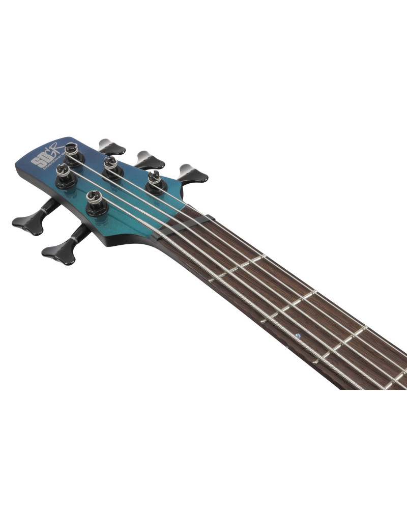 Ibanez SRMS725-BCM Bass Workshop SRMS Electric Bass 5-String Multi Scale - Blue Chameleon
