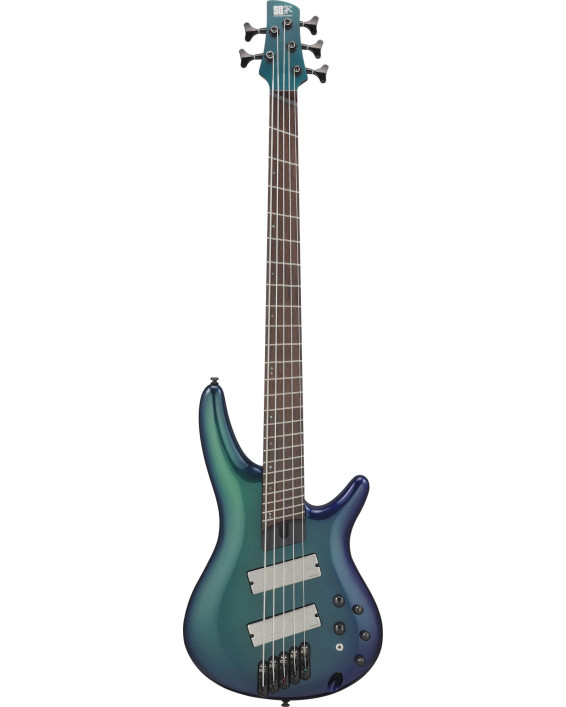 Ibanez SRMS725-BCM Bass Workshop SRMS Electric Bass 5-String Multi Scale - Blue Chameleon