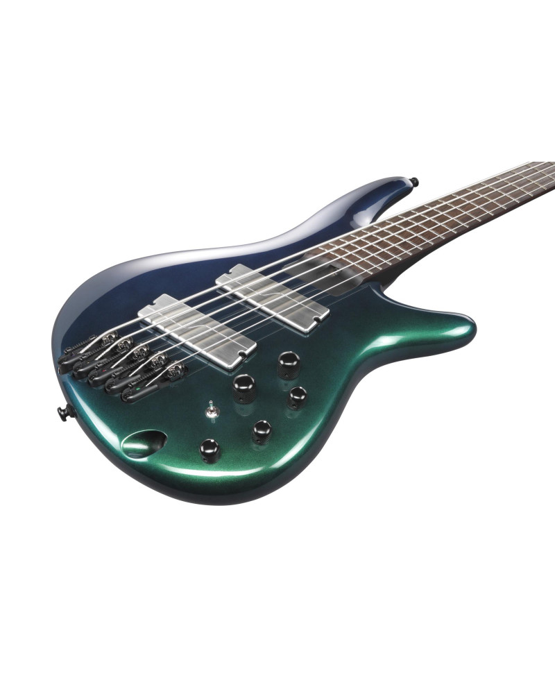 Ibanez SRMS725-BCM Bass Workshop SRMS Electric Bass 5-String Multi Scale - Blue Chameleon