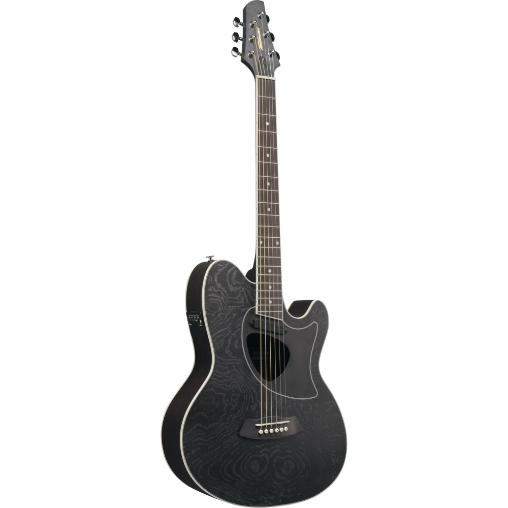 Ibanez TCM50-GBO Talman Acoustic Guitar 6-String - Galaxy Black Open Pore